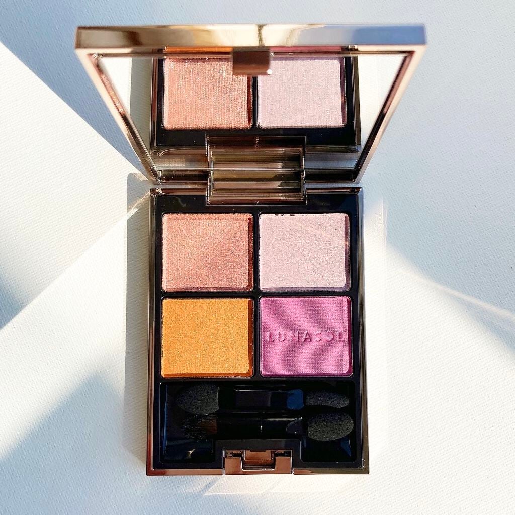 Ryoko on LIPS 「\オレンジ×パープル🍊🍇/♡#Lunasol#アイカラーレーシ..」(1枚目)