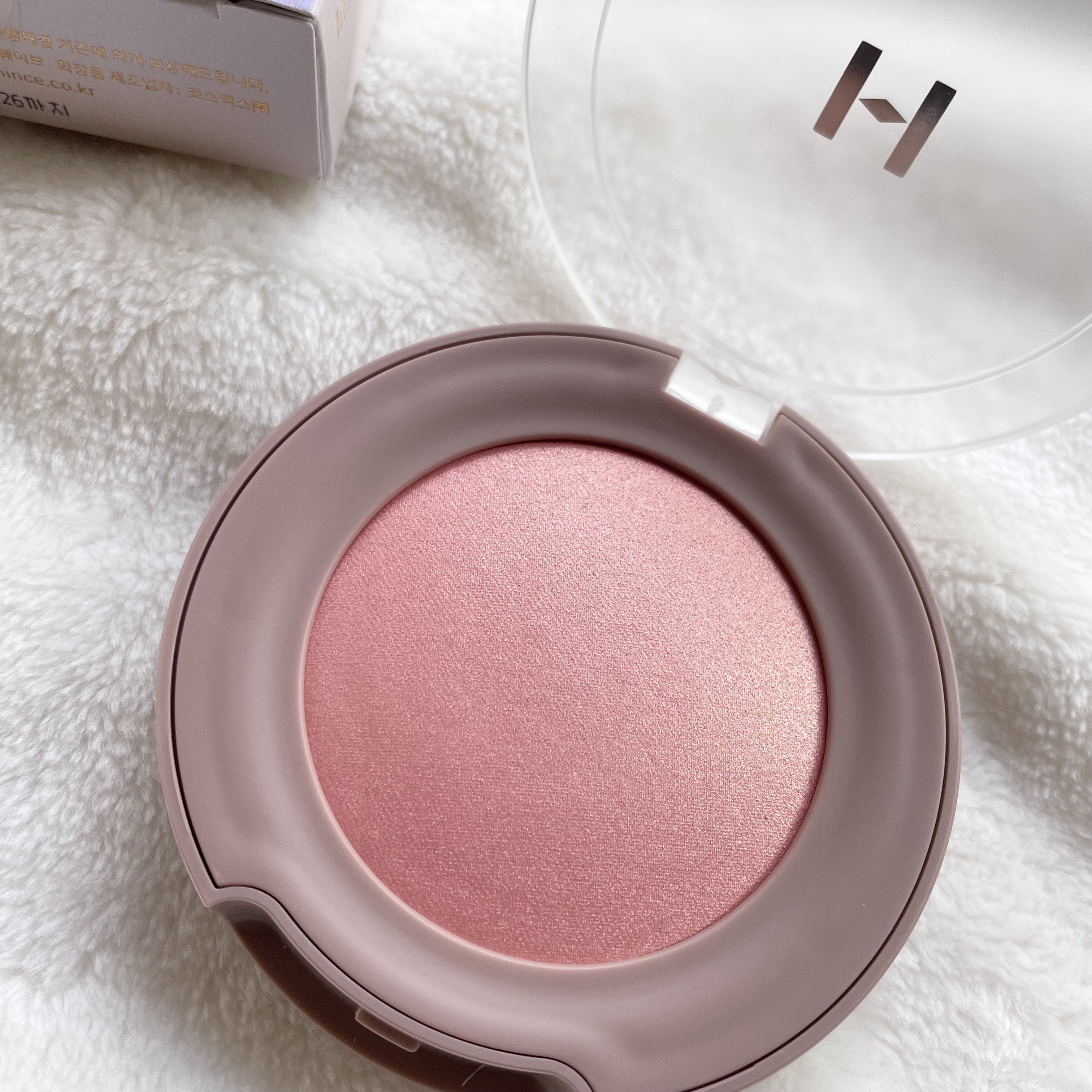 トゥルーディメンショングロウチーク/hince/パウダーチークを使ったクチコミ（2枚目）