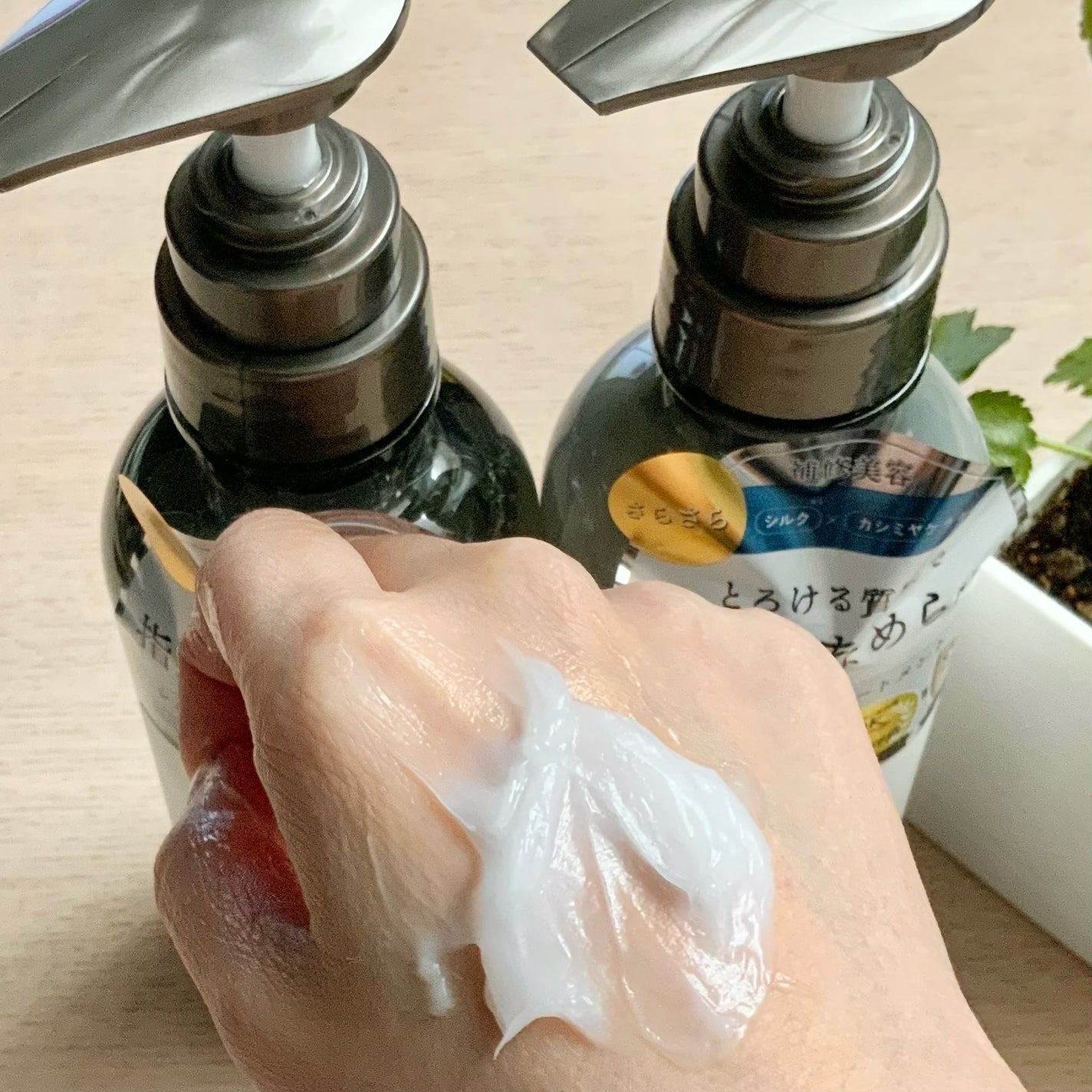 メロウシャンプー/メロウトリートメント/plus eau/市販シャンプーを使ったクチコミ(5枚目)