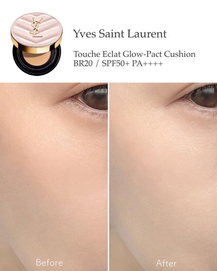 Yves Saint Laurentタッチグロウパクト BR10 2022年夏新作クッションファンデーション】ラディアント タッチ