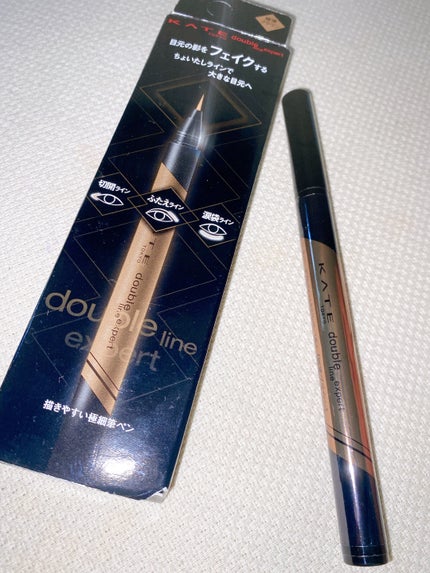 ダブルラインエキスパート/KATE/リキッドアイライナーを使ったクチコミ(1枚目)