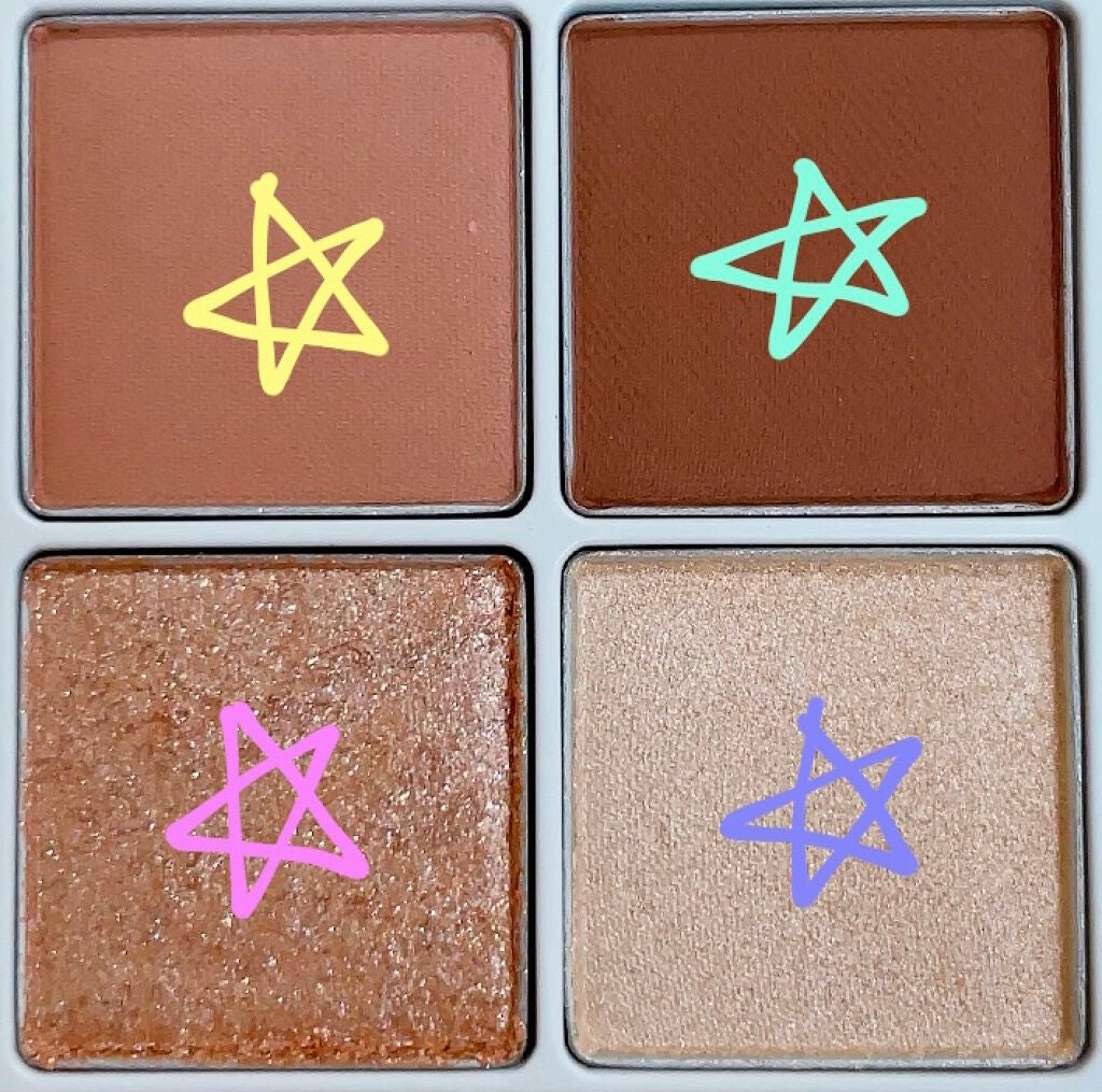 THE アイパレR/b idol/アイシャドウパレットを使ったクチコミ(2枚目)