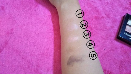 カラーブレンドアイズ/マリブビューティー/アイシャドウパレットを使ったクチコミ(3枚目)