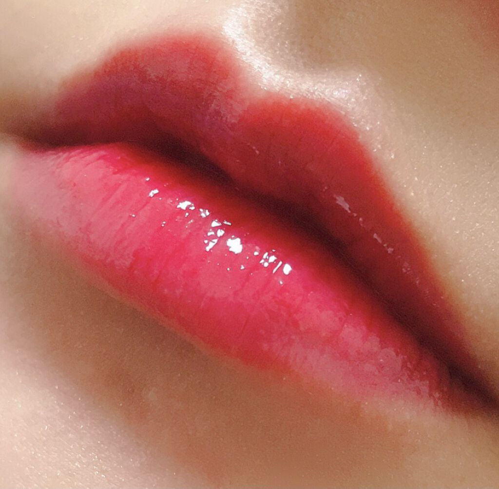 ホリカホリカ ハートクラッシュグローティントエアー/HOLIKA HOLIKA/リップティントを使ったクチコミ（3枚目）