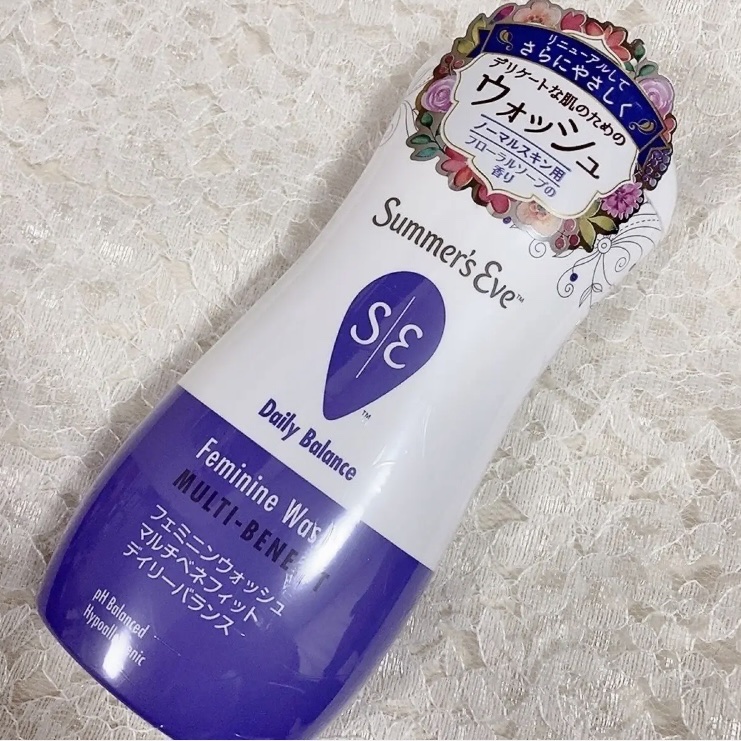 フェミニンウォッシュ マルチベネフィット デイリーバランス/Summer's Eve(サマーズイブ)/デリケートゾーンケアを使ったクチコミ（1枚目）