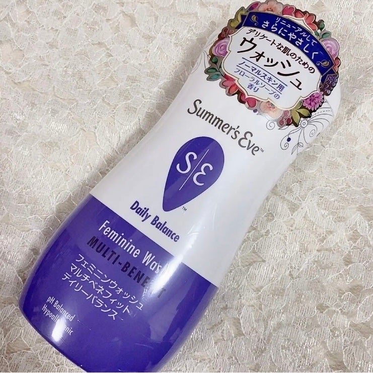 フェミニンウォッシュ マルチベネフィット デイリーバランス/Summer's Eve(サマーズイブ)/デリケートゾーンケアを使ったクチコミ(1枚目)