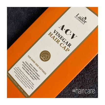 ACV VINEGAR HAIR CAP /La'dor/アウトバストリートメントを使ったクチコミ(1枚目)