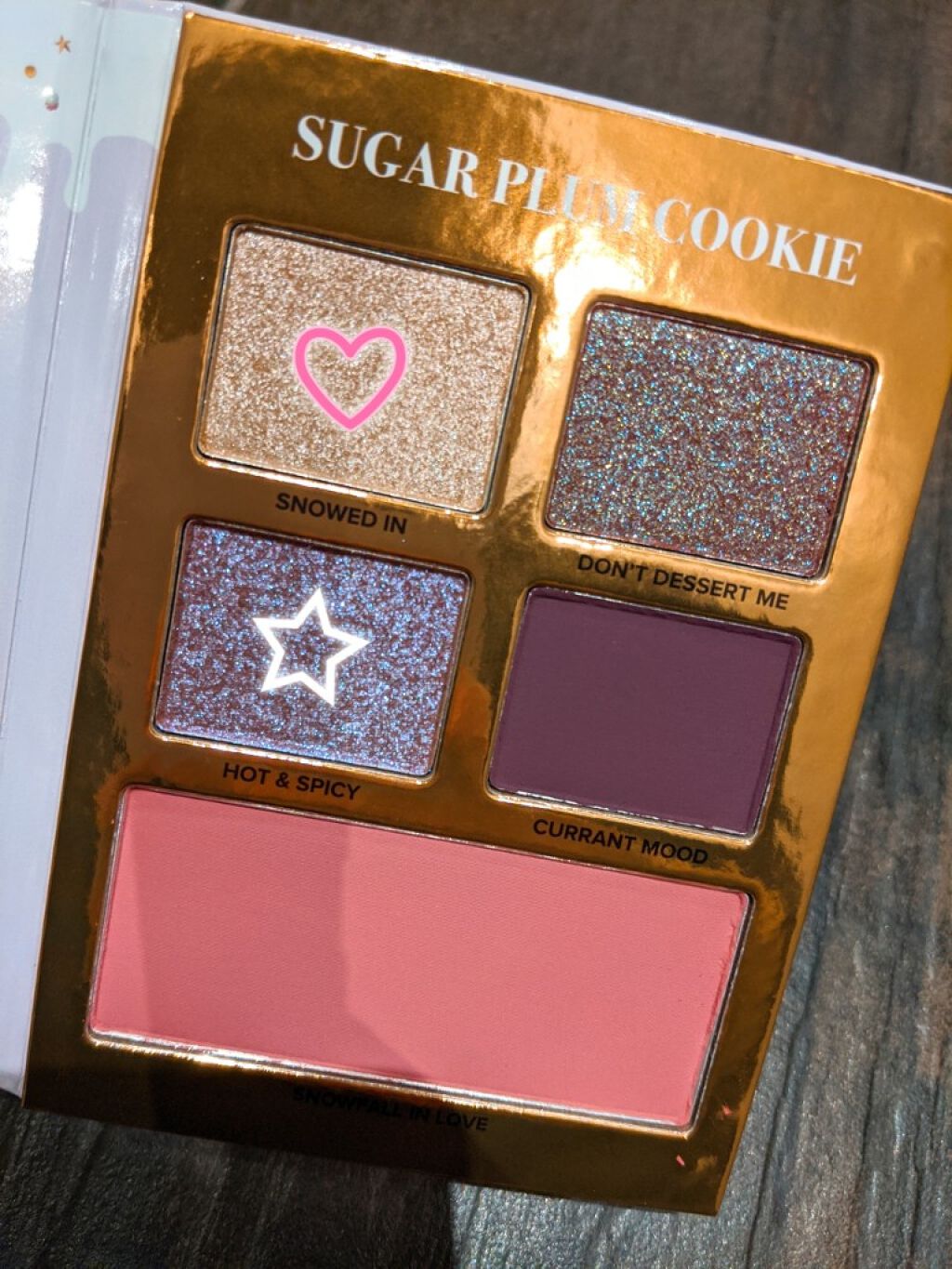 SUGAR PLUM COOKIE/Too Faced/アイシャドウパレットを使ったクチコミ（3枚目）