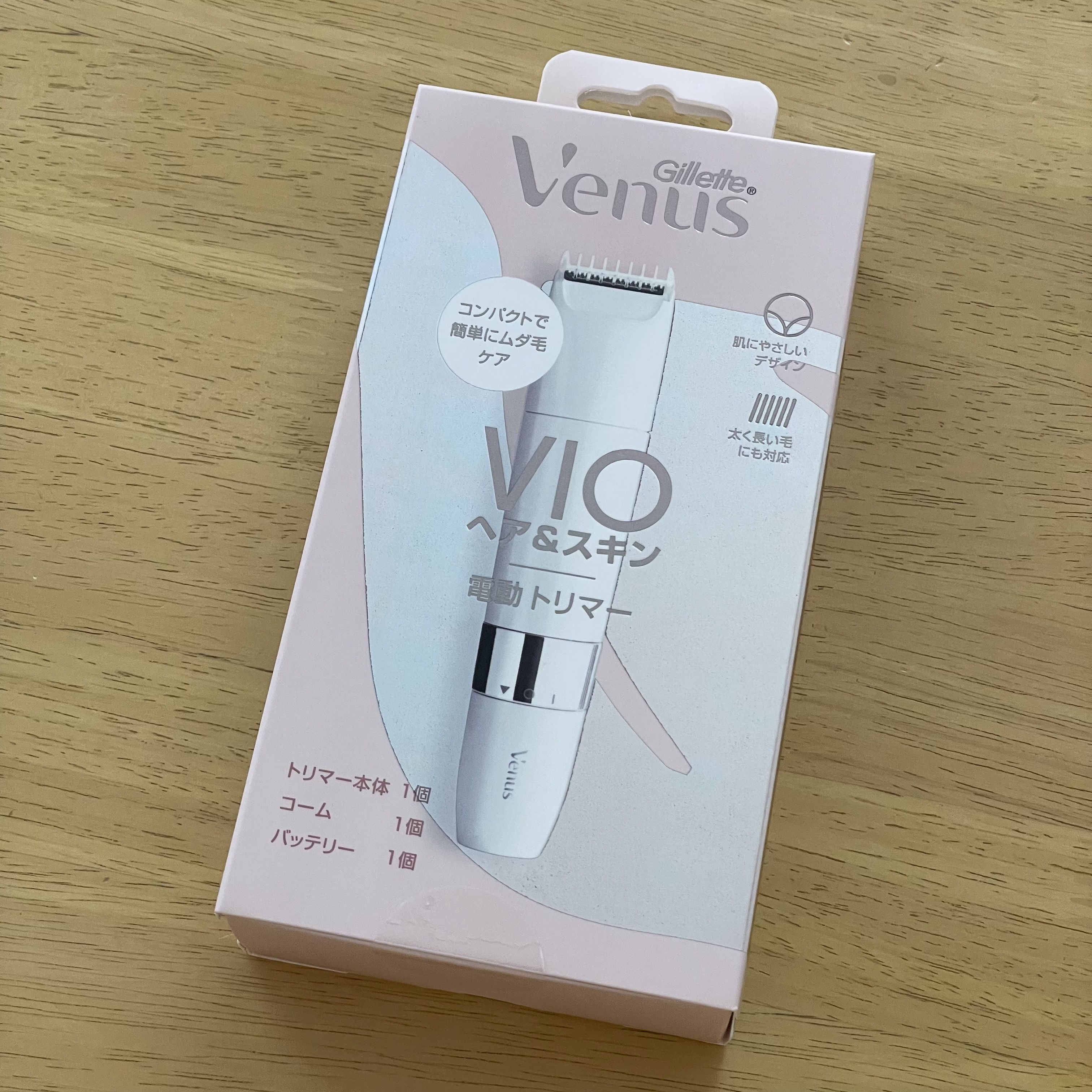 ヴィーナス VIO ヘア&スキン 電動トリマー/Gillette Venus/シェーバーを使ったクチコミ（1枚目）