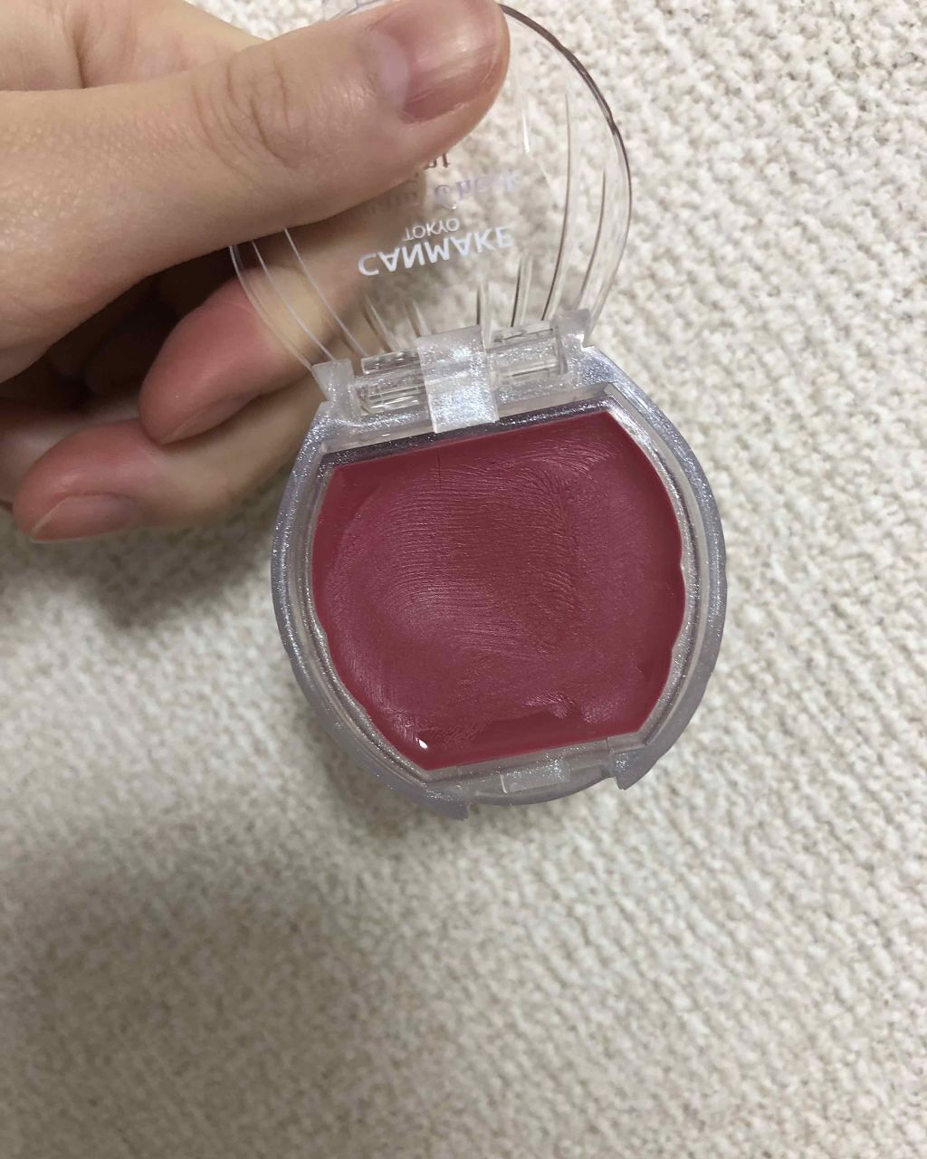 クリームチーク ティント/キャンメイク/ジェル・クリームチークを使ったクチコミ（2枚目）