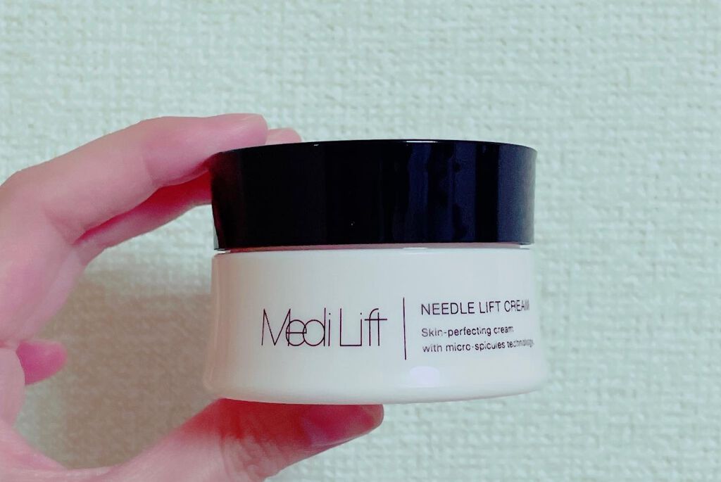 メディリフト ニードルリフトクリーム/YA-MAN TOKYO JAPAN/フェイスクリームを使ったクチコミ(2枚目)