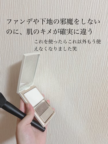 シルクフィット セッティングパウダー/RMK/プレストパウダーを使ったクチコミ（2枚目）