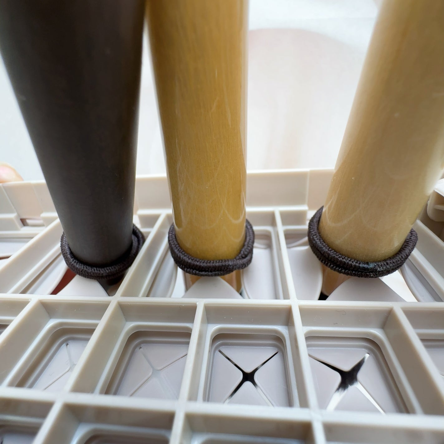 干せるブラシスタンド(3Way)/DAISO/その他化粧小物を使ったクチコミ(3枚目)