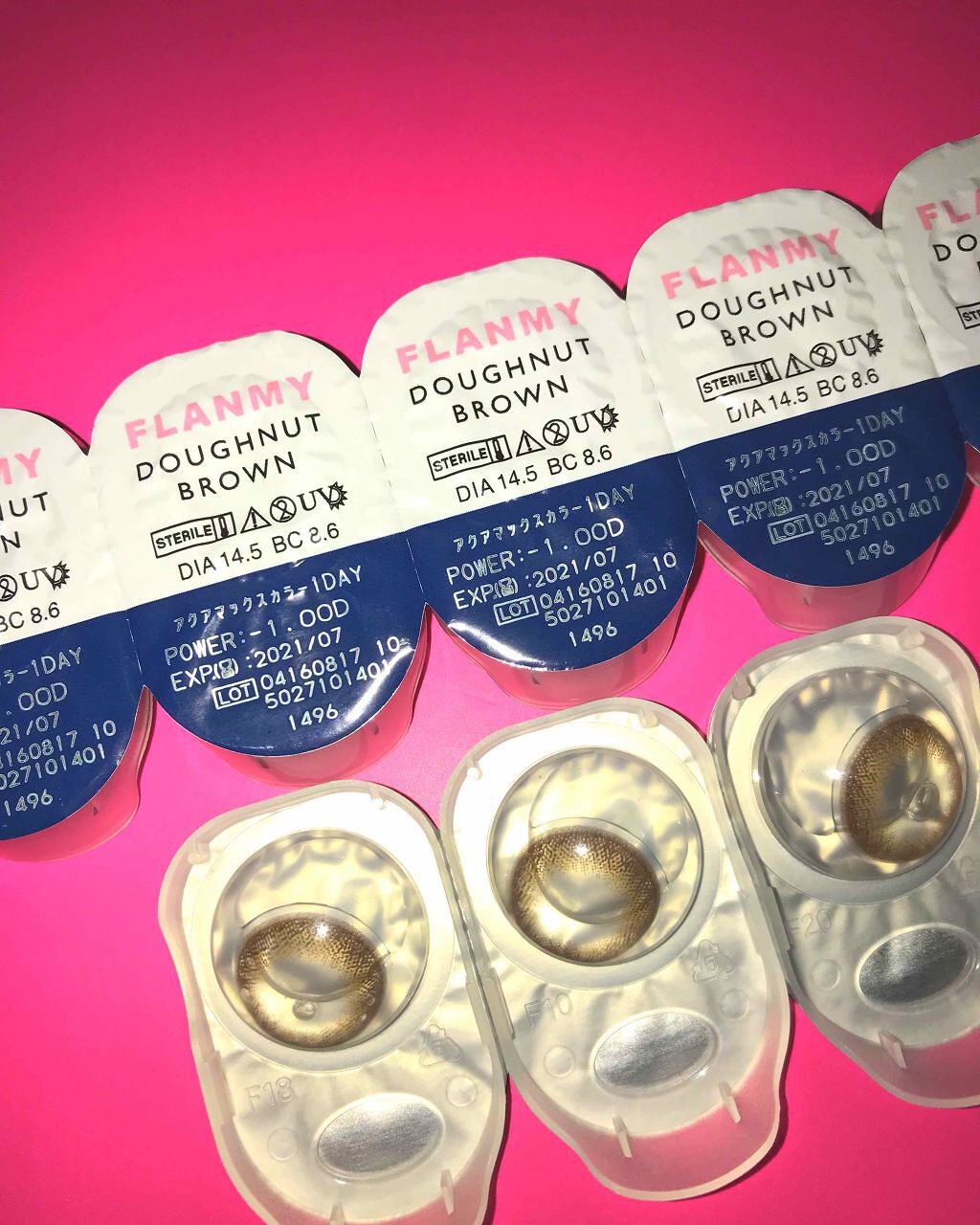 FLANMY 1day/FLANMY/ワンデー（１DAY）カラコンを使ったクチコミ（2枚目）