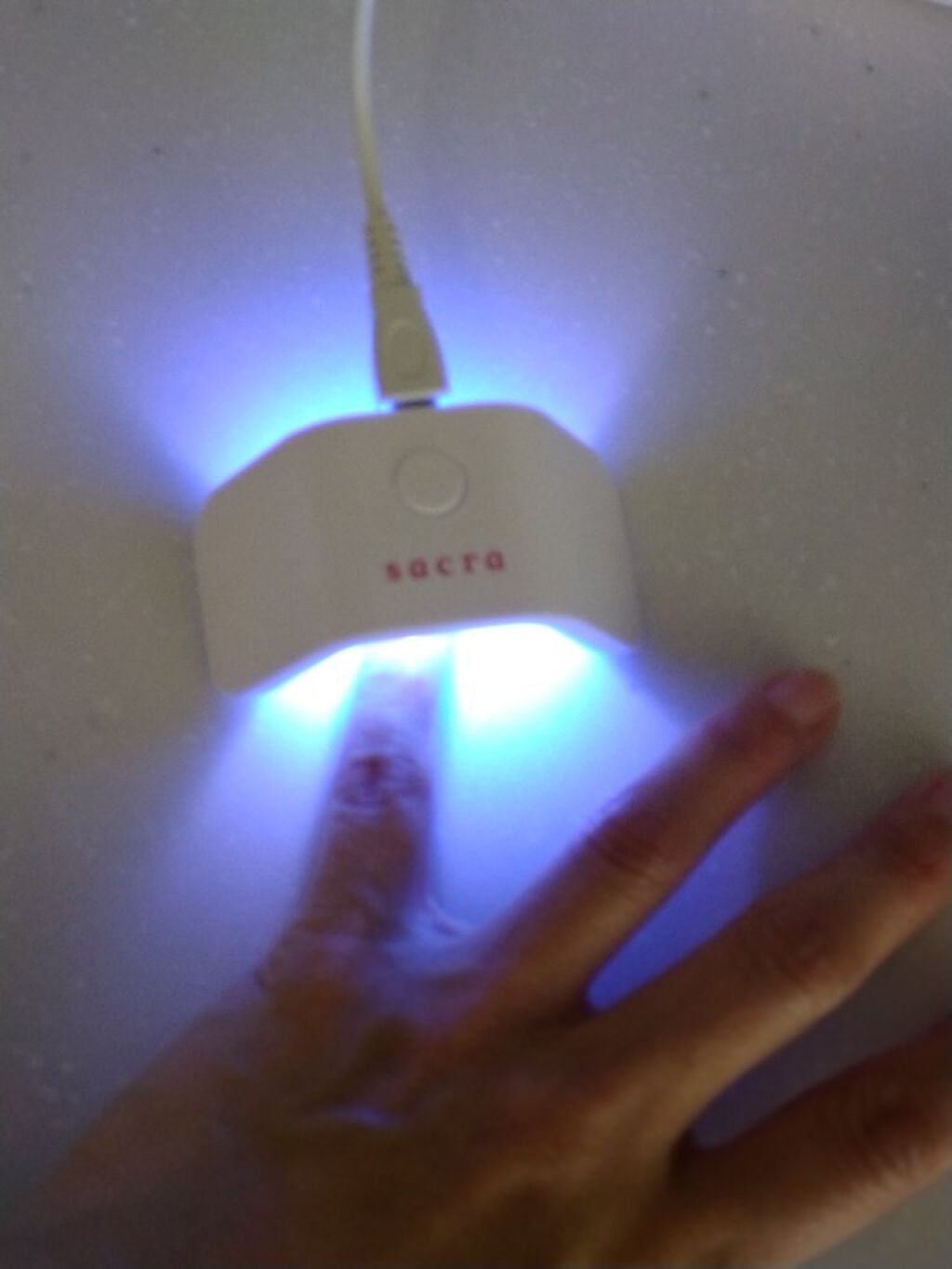 sacra オールインワンカラージェル/sacra/ジェルネイルを使ったクチコミ(2枚目)