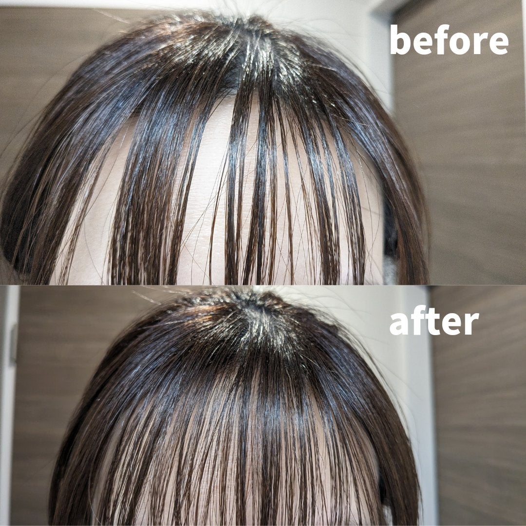 ボタニカル 前髪お直し パウダー/SSビオリス/その他スタイリングを使ったクチコミ(4枚目)
