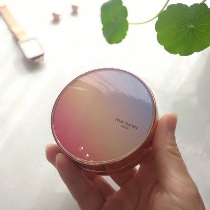 ピンクティーツリーカバーアップグロウクッション/APLIN/クッションファンデーションを使ったクチコミ(1枚目)