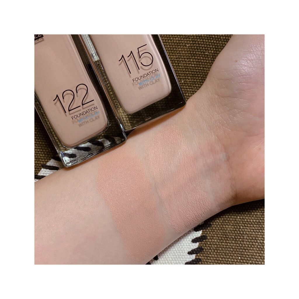 フィットミー リキッドファンデーション R 122/MAYBELLINE NEW YORK/リキッドファンデーションを使ったクチコミ（1枚目）