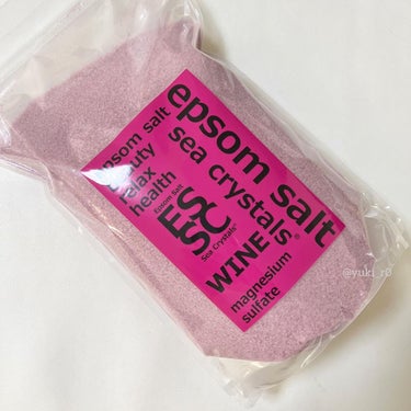 sea crystals シークリスタルス エプソムソルト 赤ワインのクチコミ「epsom salt

＼エプソムソルトから赤ワイン🛀出た／

赤ワインは飲むのも大好きだけど.....」（3枚目）