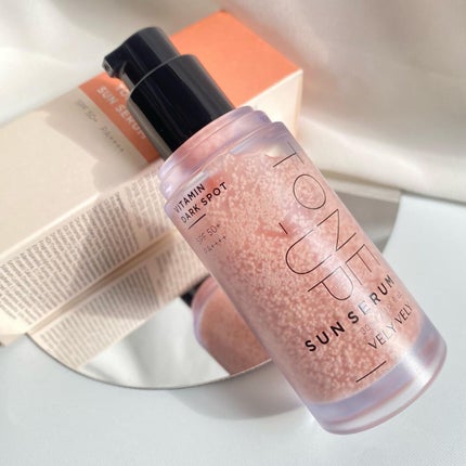 ビタミントーンアップサンセラム/VELY VELY/日焼け止めローションを使ったクチコミ(1枚目)