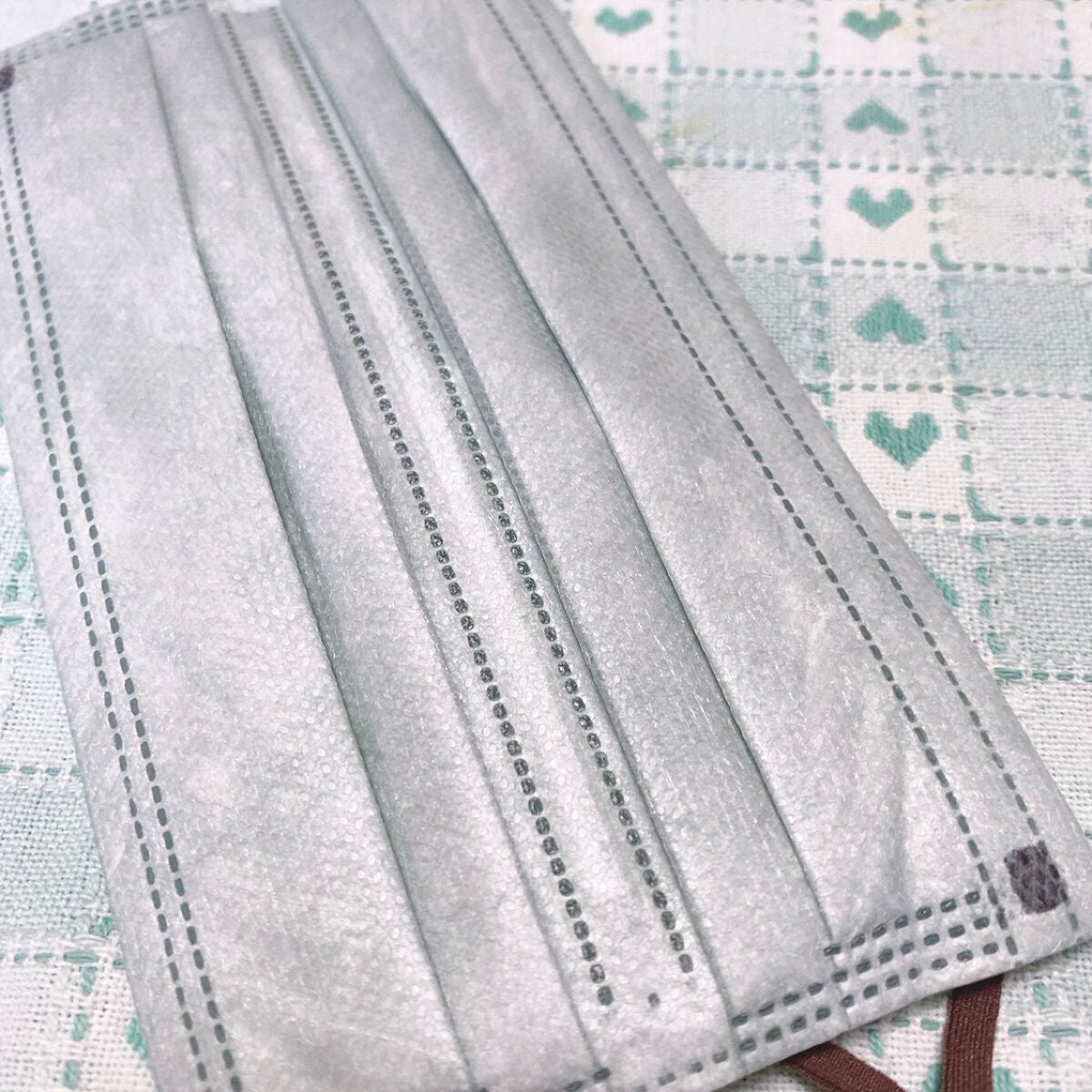 ダブルワイヤーマスク/DAISO/マスクを使ったクチコミ(4枚目)