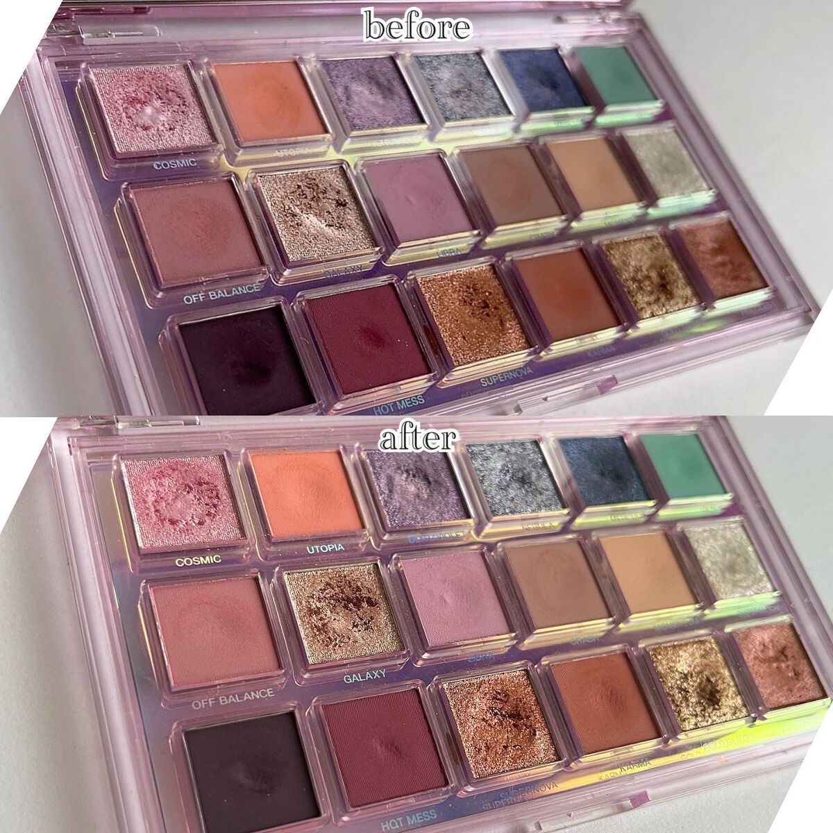 MERCURY RETROGRADE/Huda Beauty/アイシャドウパレットを使ったクチコミ（3枚目）