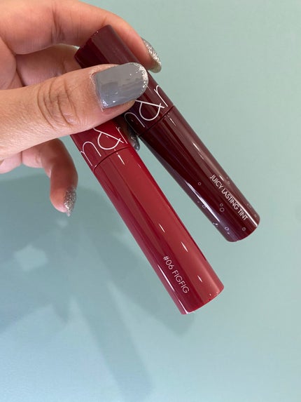 ジューシーラスティングティント/rom&nd/リップティントを使ったクチコミ(2枚目)