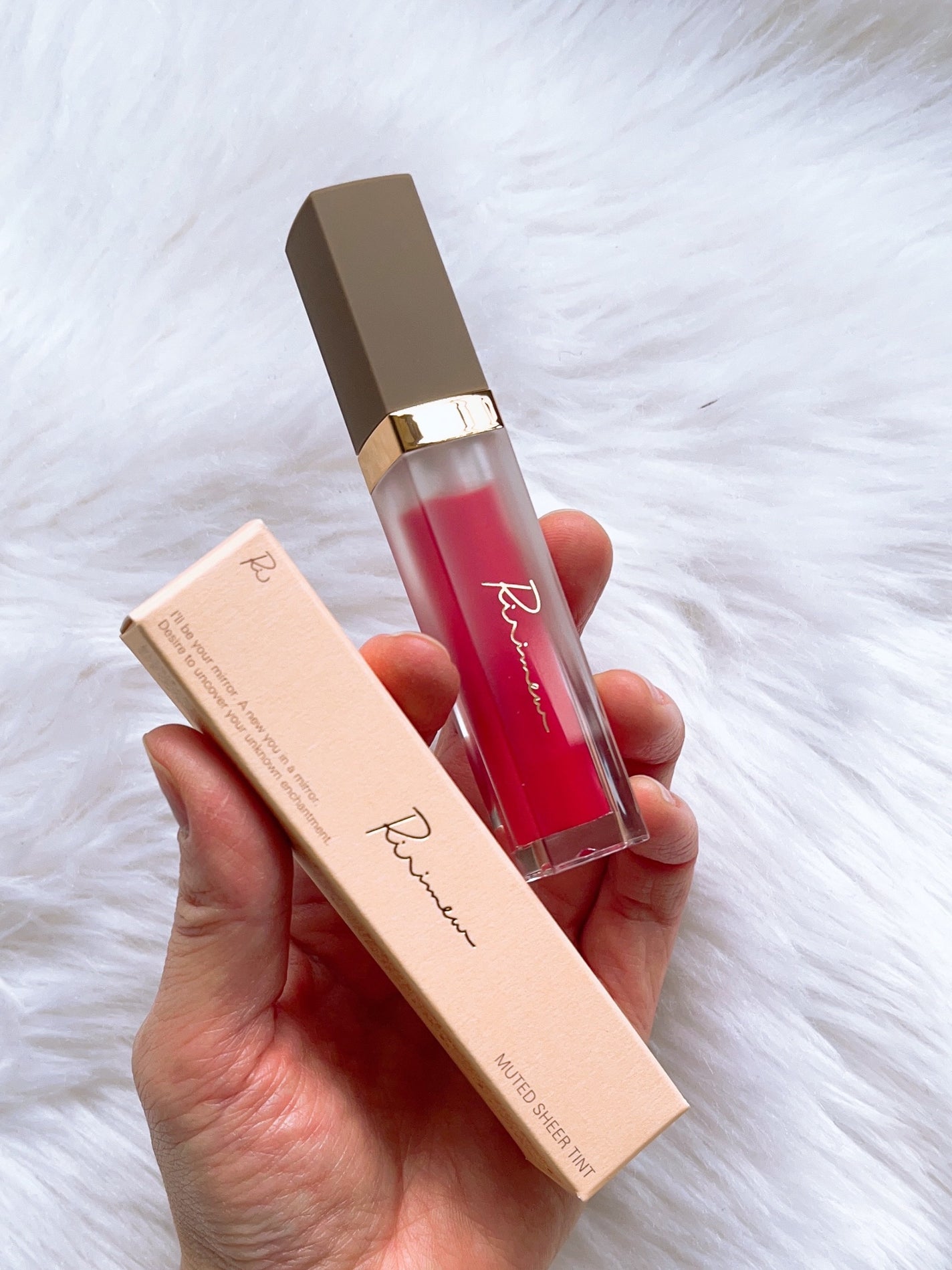 ミューテッドシアーティント/Ririmew/リップティントを使ったクチコミ(2枚目)