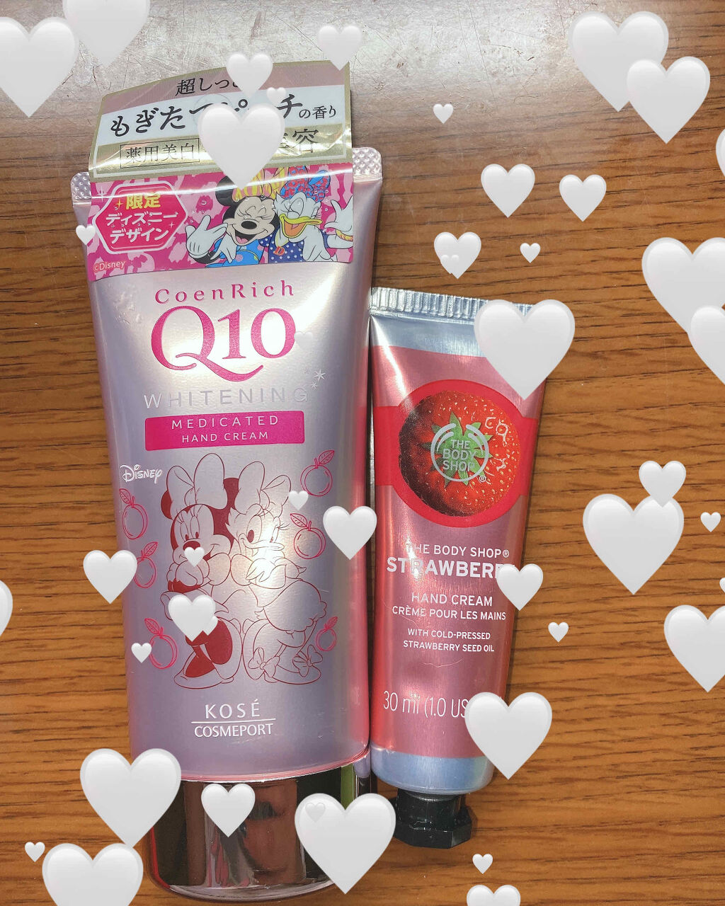 ハンドクリーム ストロベリー/THE BODY SHOP/ハンドクリームを使ったクチコミ（2枚目）