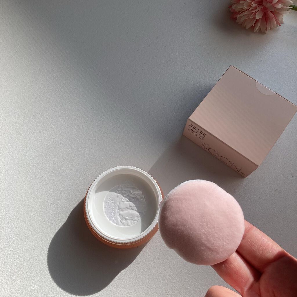 SOON+ プロバイオティクスミューンパウダー/soon+/ルースパウダーを使ったクチコミ(5枚目)