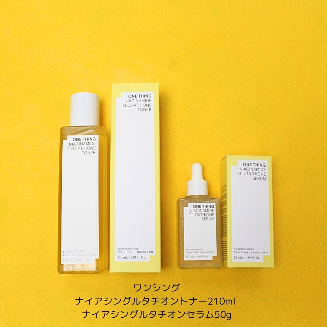 ナイアシンアミドグルタチオントナー/ONE THING/化粧水を使ったクチコミ（3枚目）
