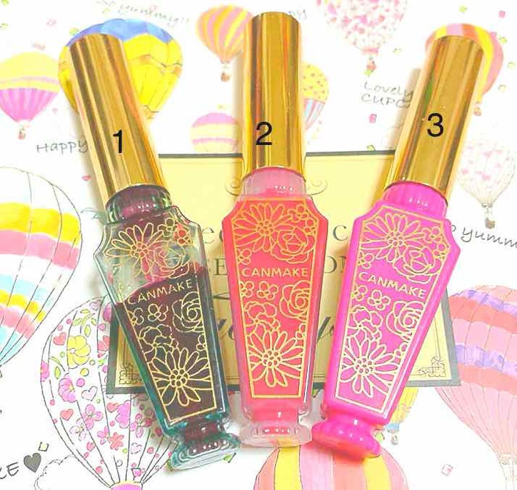 リップティントシロップ/キャンメイク/リップティントを使ったクチコミ（2枚目）