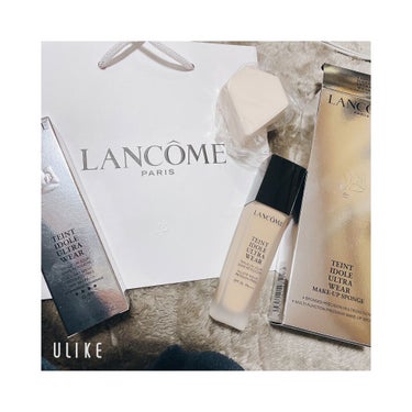 タンイドル ウルトラ ウェア リキッド/LANCOME/リキッドファンデーションを使ったクチコミ（1枚目）