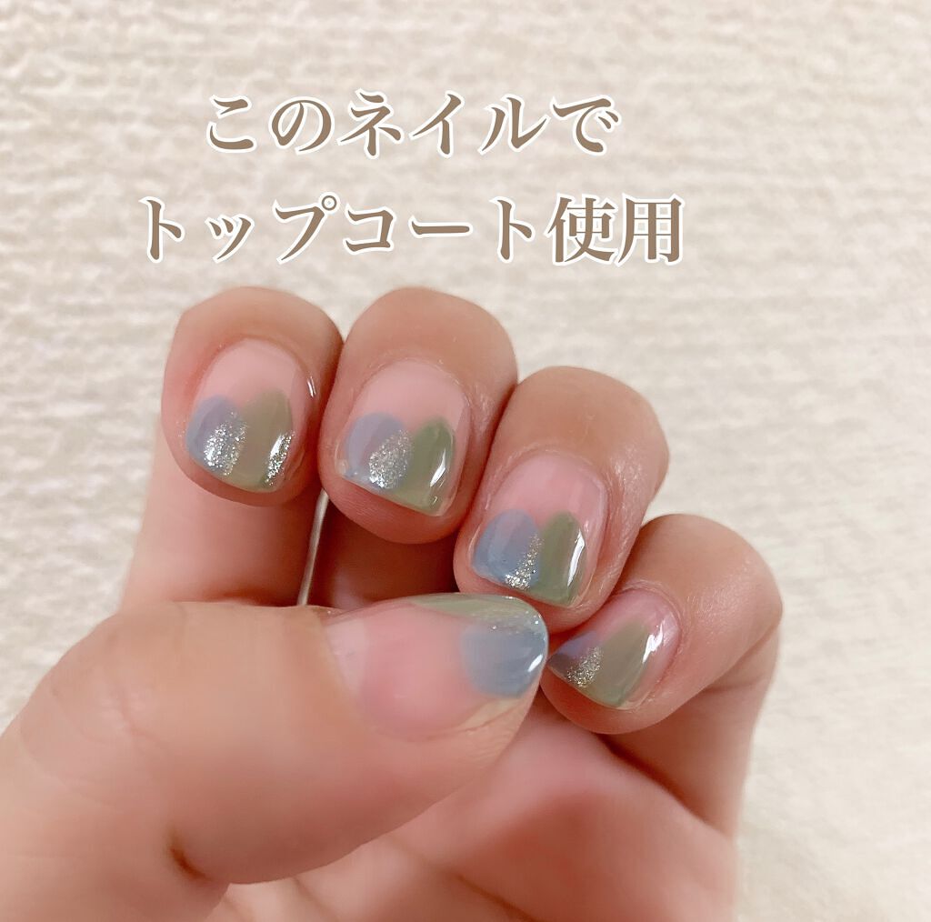 ジェルボリュームトップコート/キャンメイク/ネイルトップコートを使ったクチコミ（3枚目）