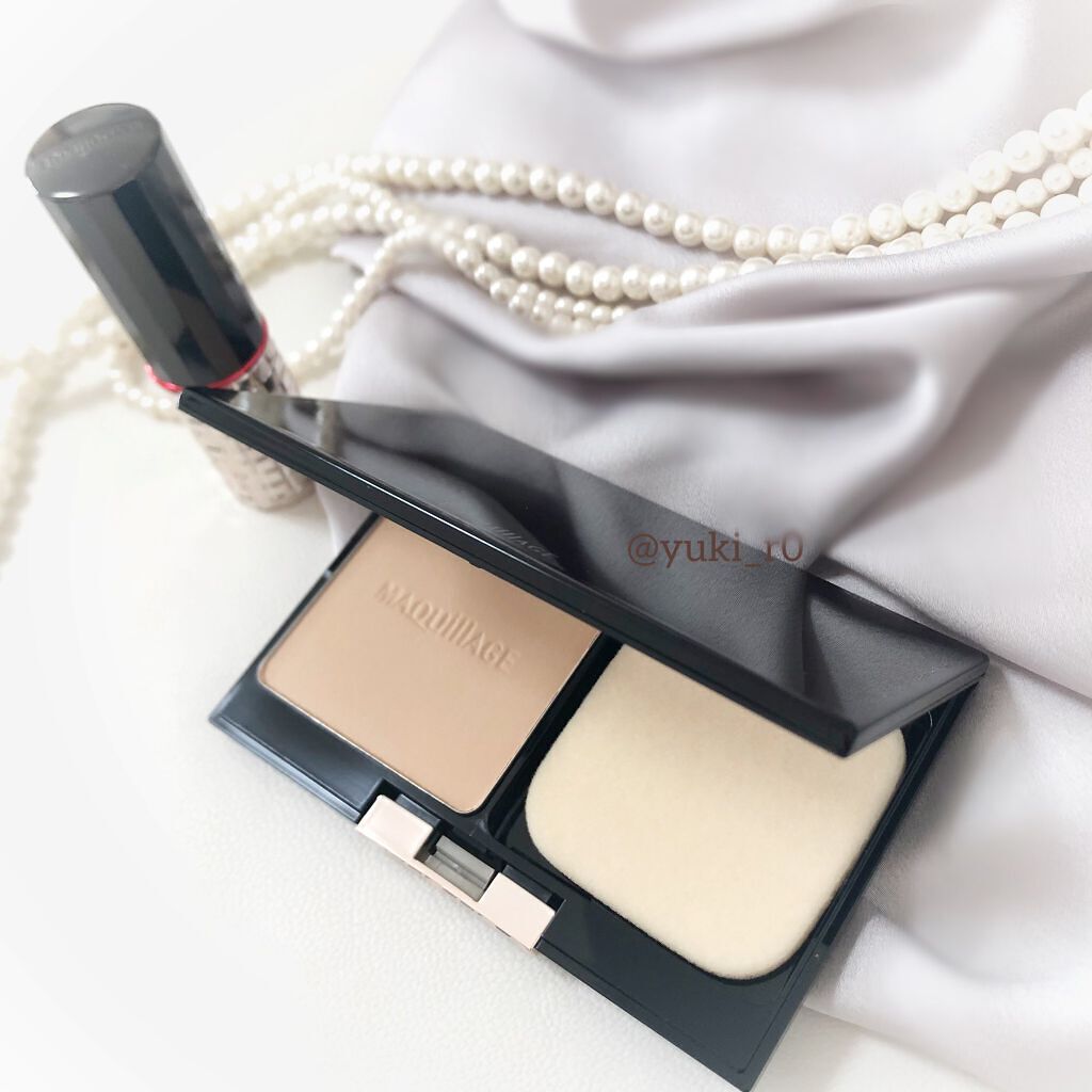 ドラマティックフェイスパウダー/マキアージュ/プレストパウダーを使ったクチコミ（2枚目）