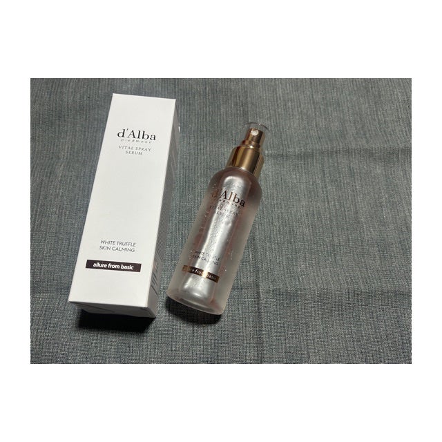 ダルバ ホワイトトリュフバイタルスプレーセラム/ダルバ/ミスト状化粧水を使ったクチコミ(1枚目)