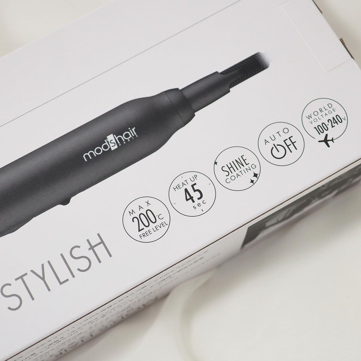 スタイリッシュ カーリングアイロン 38mm /mod's hair/カールアイロンを使ったクチコミ(3枚目)