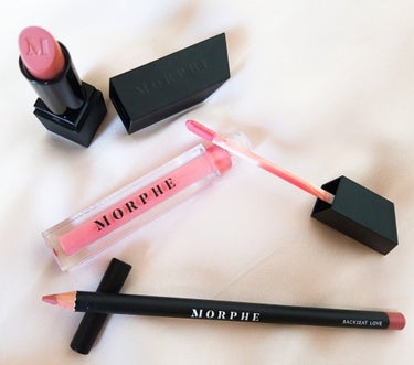 OUT & A POUT BLUSHING NUDE LIP TRIO/Morphe/メイクアップキットを使ったクチコミ（2枚目）