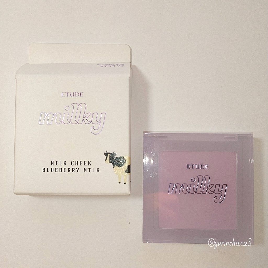 ミルクチーク/ETUDE/パウダーチークを使ったクチコミ（1枚目）