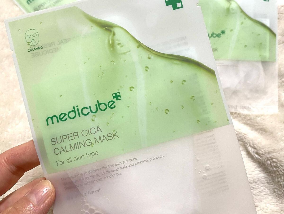 スーパーシカカーミングマスク/MEDICUBE/シートマスク・パックを使ったクチコミ（2枚目）
