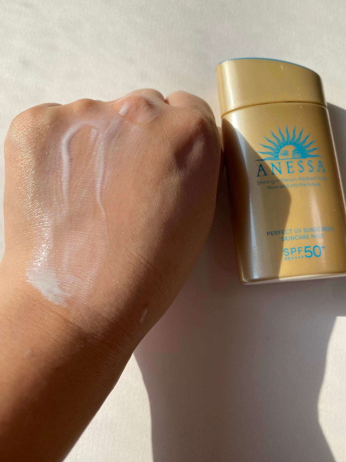 パーフェクトUV スキンケアミルク N/アネッサ/日焼け止め・UVケアを使ったクチコミ(4枚目)