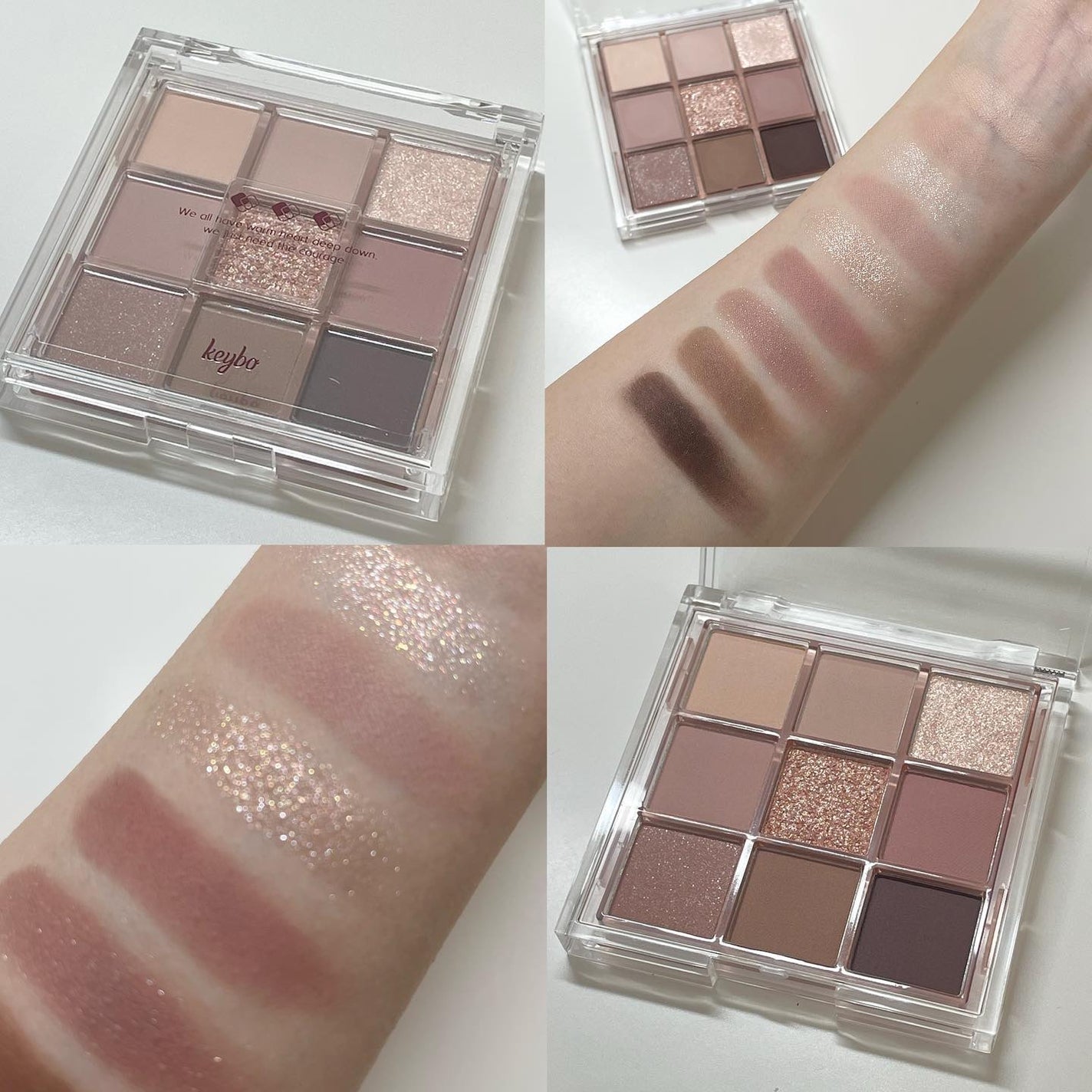 KEYBO FALL IN LOVE SHADOW PALETTE/keybo/アイシャドウパレットを使ったクチコミ(1枚目)