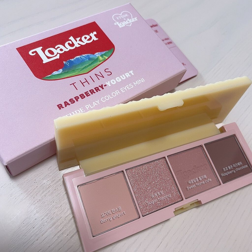 ローカー プレイカラーアイズミニ/ETUDE/アイシャドウパレットを使ったクチコミ（1枚目）