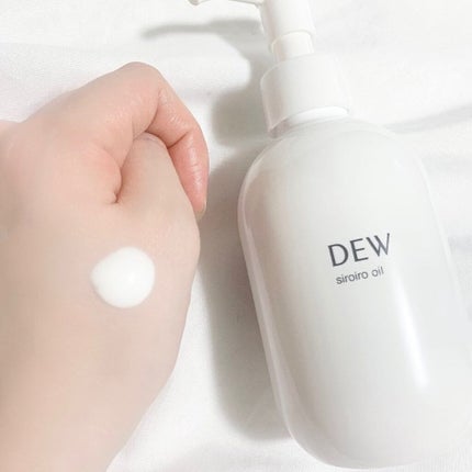 白色オイル/DEW/美容液を使ったクチコミ(3枚目)