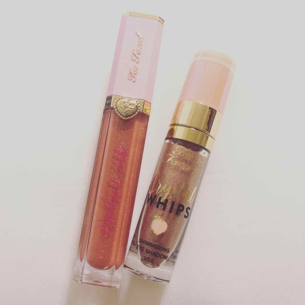 リッチ＆ダズリン ハイシャイン スパークリング リップグロス/Too Faced/リップグロスを使ったクチコミ（1枚目）