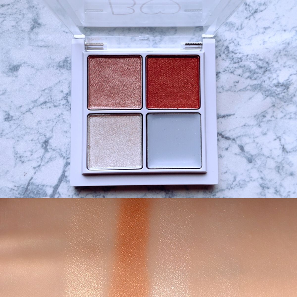 THE アイパレR/b idol/アイシャドウパレットを使ったクチコミ(3枚目)