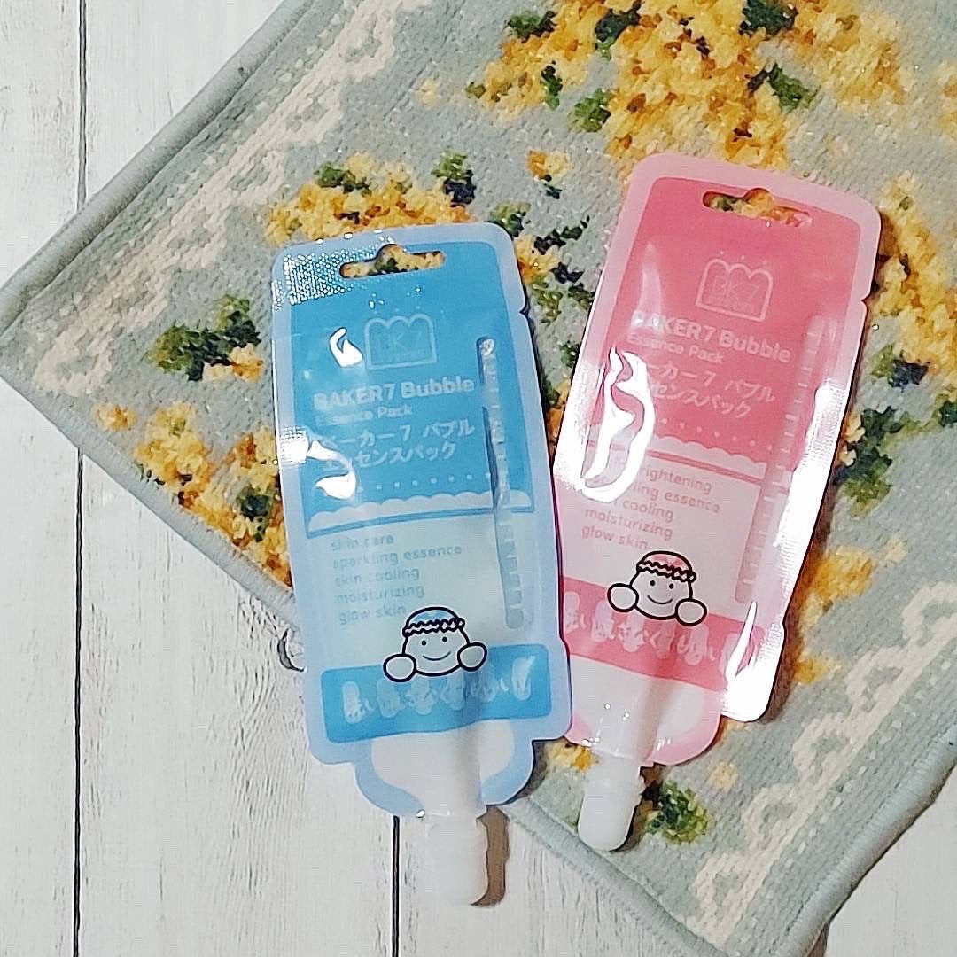 マジックバブルエッセンスパックMINI/BAKER7/シートマスク・パックを使ったクチコミ(1枚目)