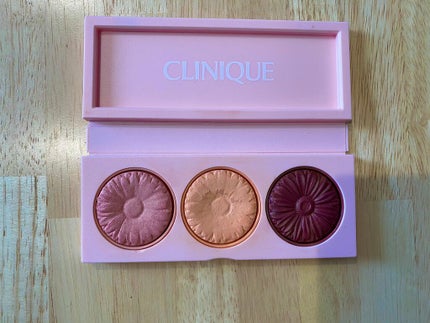 クリニーク チーク ポップ フラワー パレット/CLINIQUE/パウダーチークを使ったクチコミ(1枚目)