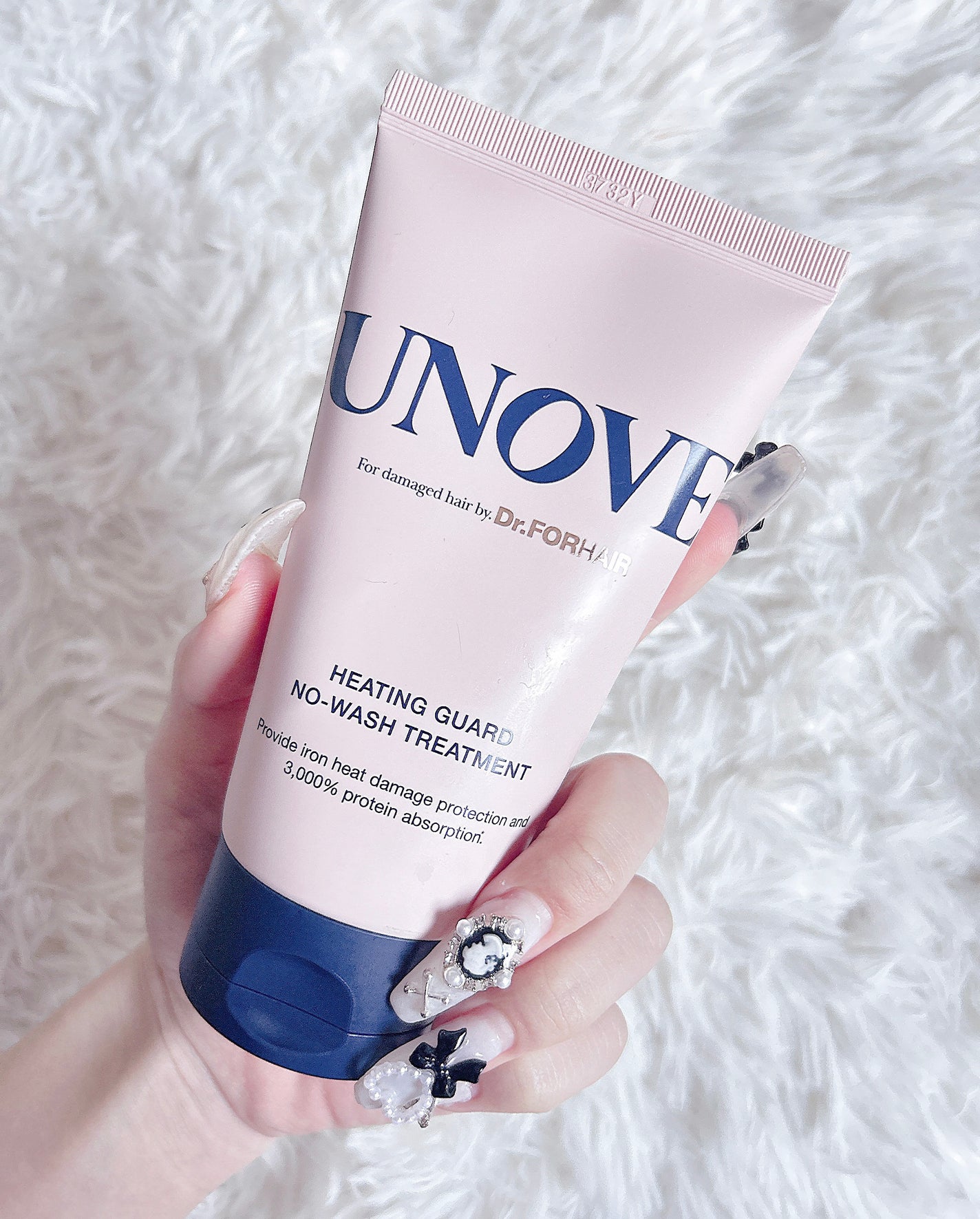 アノブ ヒーティングガードノーウォッシュトリートメント/UNOVE/ヘアトリートメントを使ったクチコミ(2枚目)