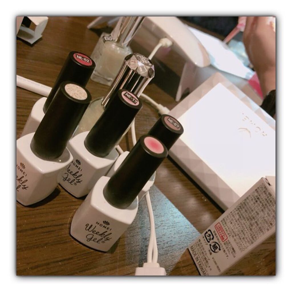 ウィークリージェル/HOMEI/ジェルネイルを使ったクチコミ(5枚目)